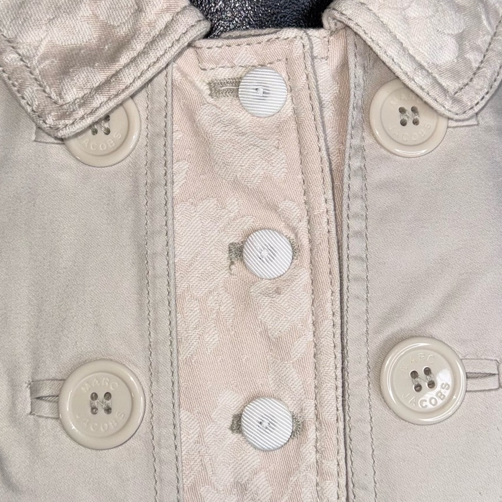 Marc Jacobs Cream Button-Front Jacket - image 15